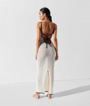 Платье вязаное CROCHET MAXI